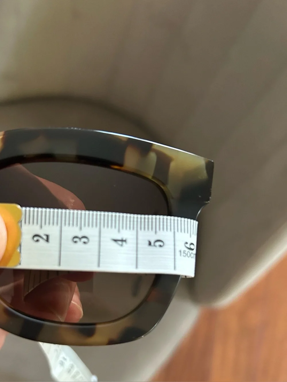 Tortoiseshell Square Sunglasses - Brown